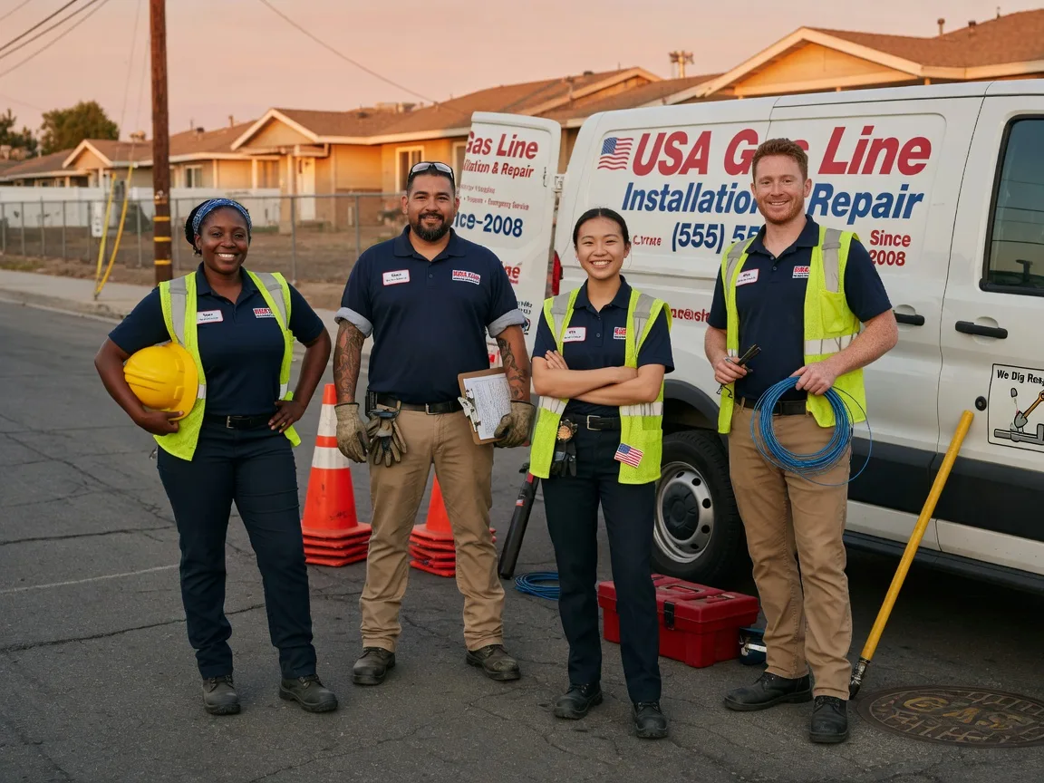 Gas Line Installation company in Apison, TN